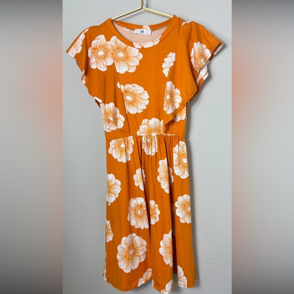 NWT AMELIA JAMES Marigold Flower Sundress Size XS